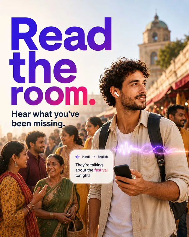 Mingle.fit — read the room, hear what you've been missing