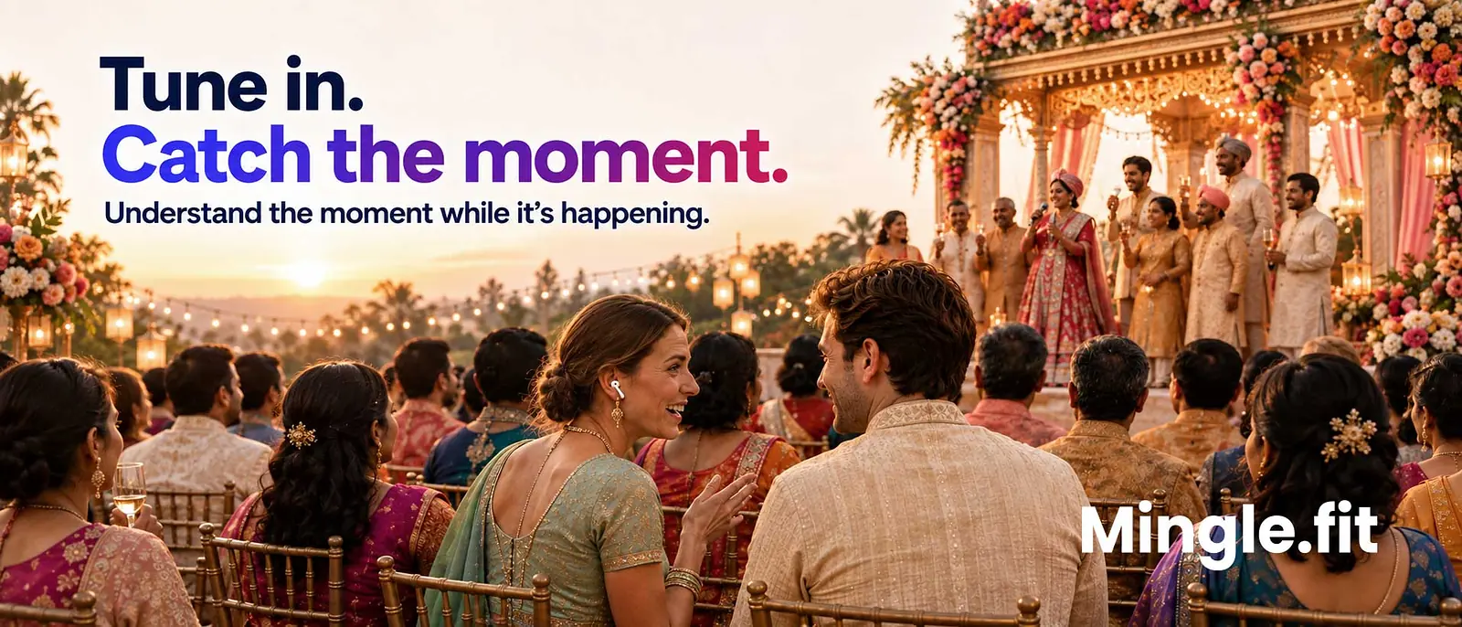 Mingle.fit — Tune in. Catch the moment. Understand the moment while it's happening.