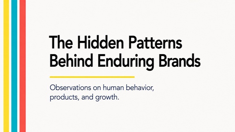 The Hidden Patterns Behind Enduring Brands